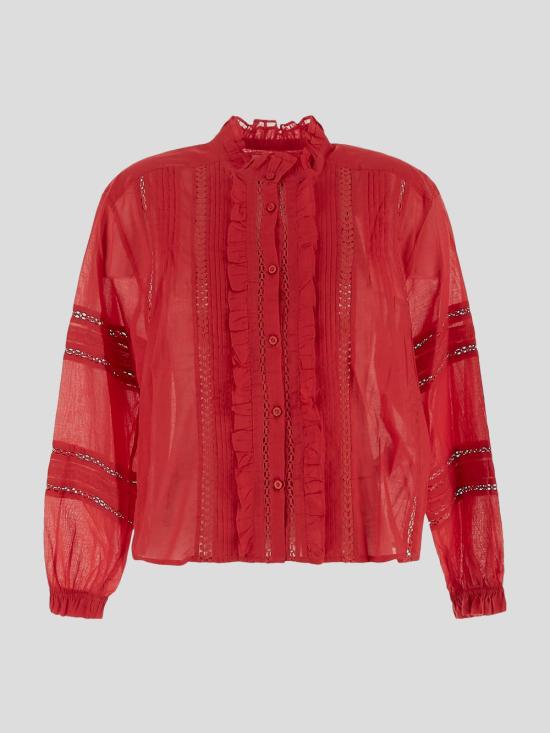 25SS 이자벨마랑에뚜왈 셔츠 CH0201FA C1J15E70RD Red