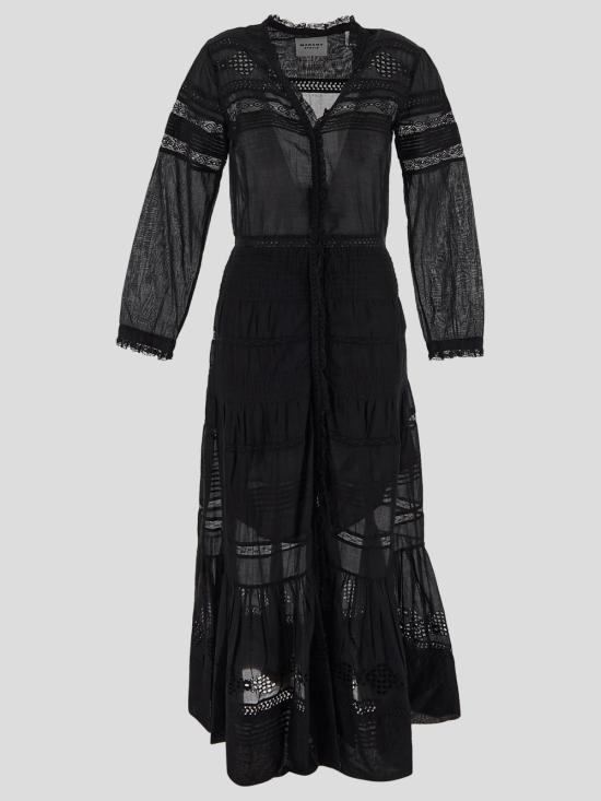 25SS 이자벨마랑에뚜왈 미디 원피스 RO0723FA C1J15E01BK Black