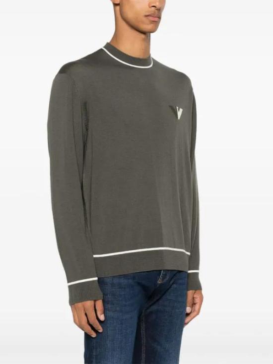  엠포리오 아르마니 스웨터 6D1MXH 1MJLZ F630 Green - EMPORIO ARMANI