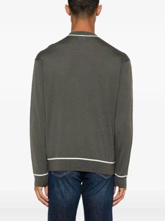  엠포리오 아르마니 스웨터 6D1MXH 1MJLZ F630 Green - EMPORIO ARMANI