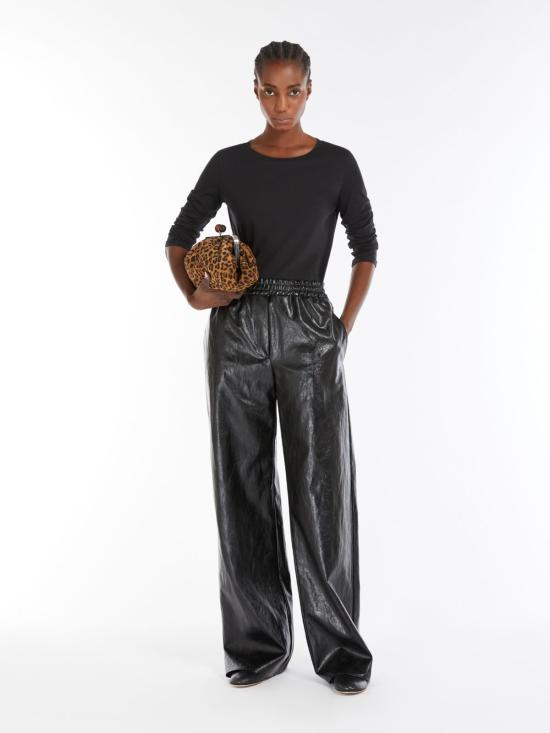 25SS 위켄드막스마라 반팔 티셔츠 2515971021 003 Black - WEEKEND MAX MARA