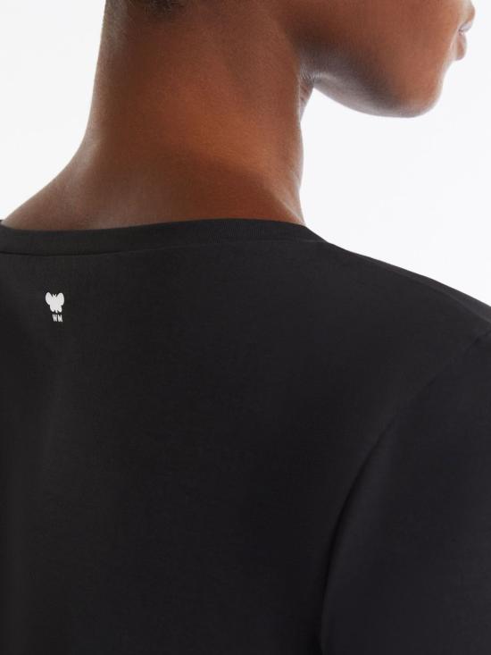 25SS 위켄드막스마라 반팔 티셔츠 2515971021 003 Black - WEEKEND MAX MARA