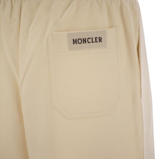 25SS 몽클레어 스트레이트 팬츠 K10938H00010 CREAM - MONCLER