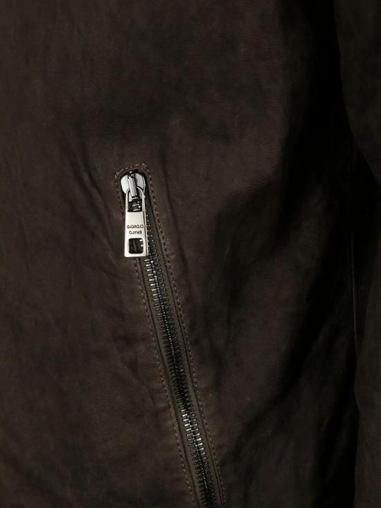 25SS 조르지오 브라토 바이커 자켓 GU25S8299VBRUSH DILL - GIORGIO BRATO