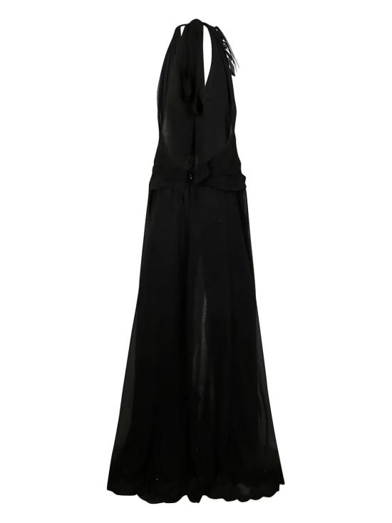 25SS 블루마린 롱 원피스 P544A308A N0990 BLACK - BLUMARINE