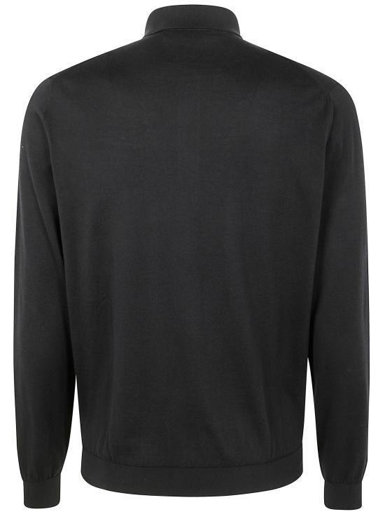 25SS 필리포 드 로렌티스 폴로 티셔츠 PL1ML SU18R 990 BLACK - FILIPPO DE LAURENTIIS