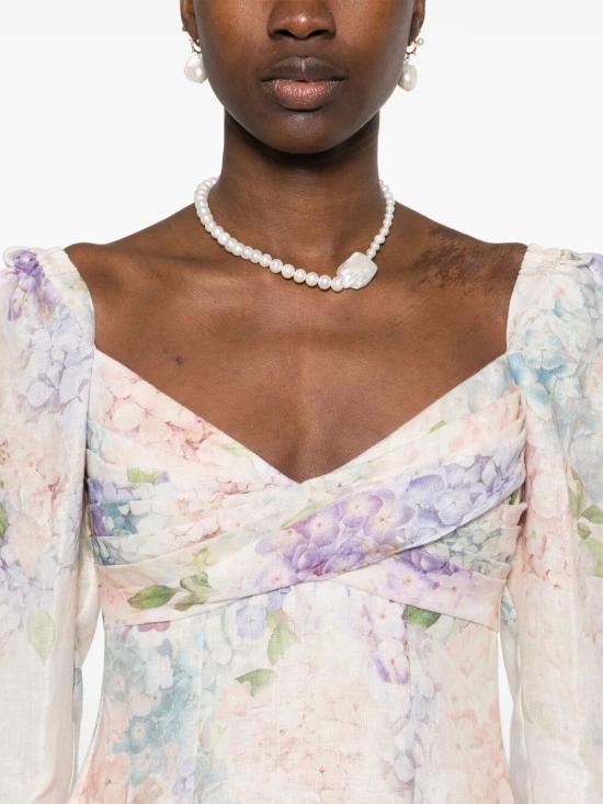 25SS 짐머만 숏 원피스 3507DS252 MULTI HYDRANGEA - ZIMMERMANN