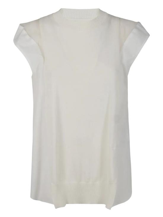 25SS 사카이 스웨터 25 07848 151 OFF WHITE