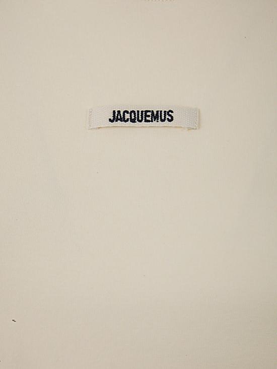 25SS 자크뮈스 그로그랭 반소매 티셔츠 241JS1332031130 LIGHT BEIGE DOM - JACQUEMUS