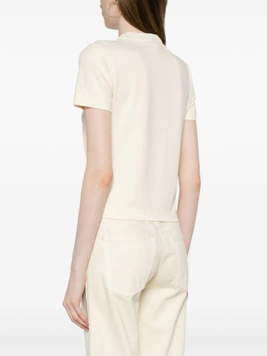 25SS 자크뮈스 그로그랭 반소매 티셔츠 241JS1332031130 LIGHT BEIGE DOM - JACQUEMUS