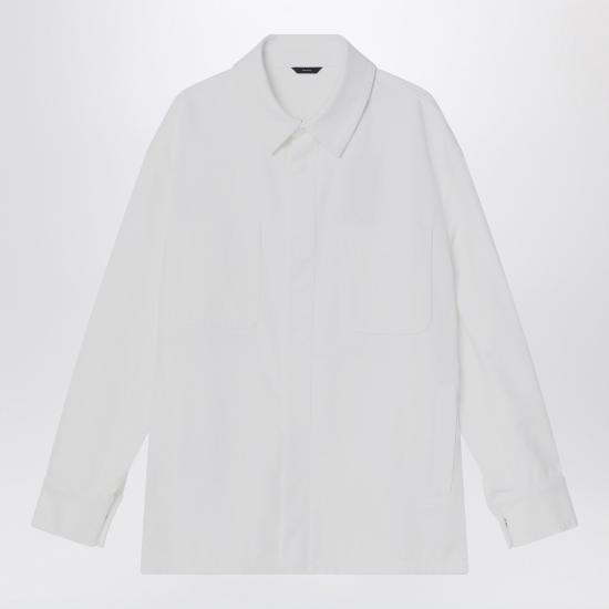 25SS 펜디 긴팔 셔츠 FW1321AUAH White