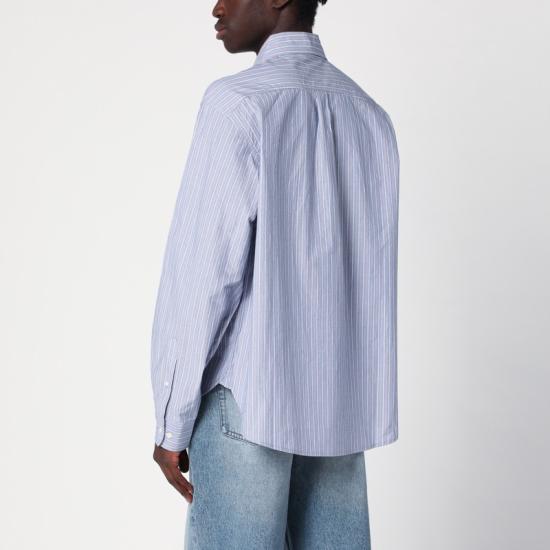 25SS 브레인데드 후드 티셔츠 BDS24T240O41CO Blue - BRAIN DEAD