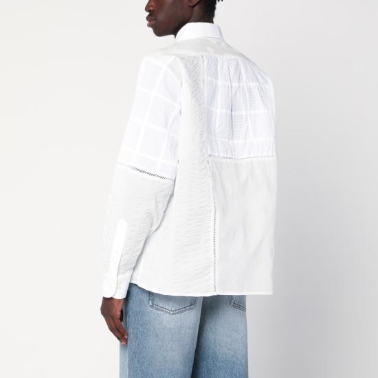 25SS 브레인데드 긴팔 셔츠 BDS24T24OO41CO White - BRAIN DEAD