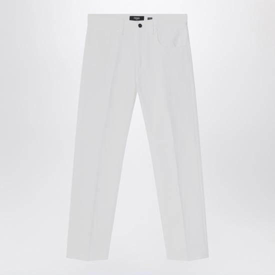  펜디 데님 팬츠 FLP288AUAH White