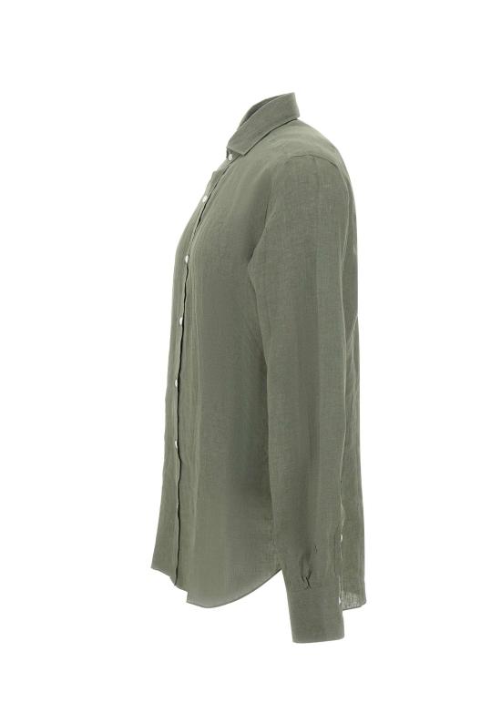 25SS 발바 긴팔 셔츠 LFU02P0147029U 0003 Green - BARBA