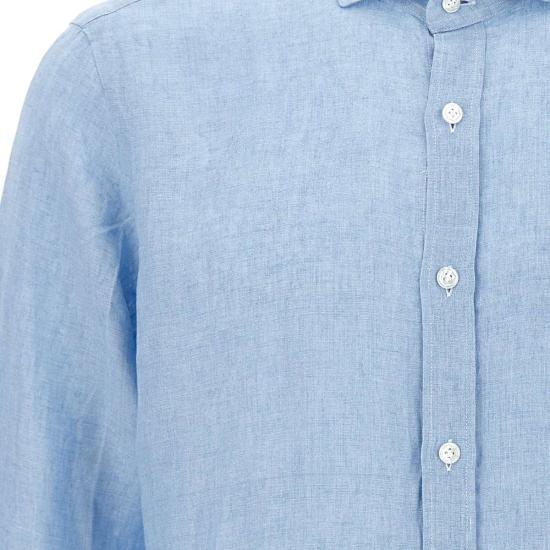 25SS 발바 긴팔 셔츠 LFU02P0147029U 0001 Blue - BARBA