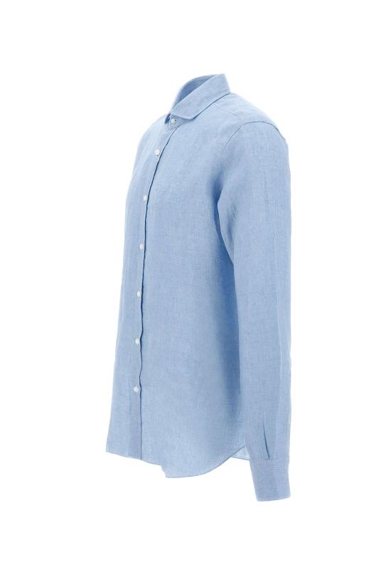 25SS 발바 긴팔 셔츠 LFU02P0147029U 0001 Blue - BARBA