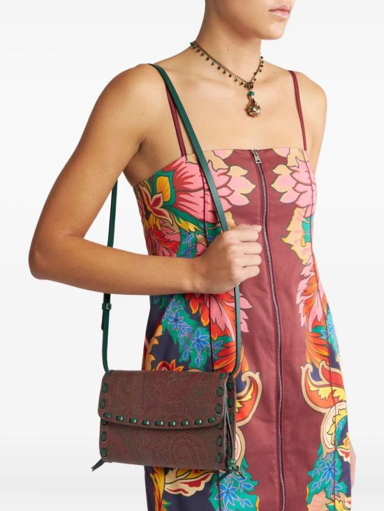 25SS 에트로 크로스백 WP2S0001AE246V0403 Green - ETRO