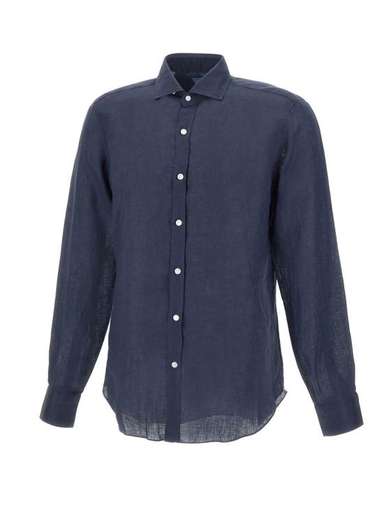 25SS 발바 긴팔 셔츠 LFU02P0147094U 0002 Blue - BARBA