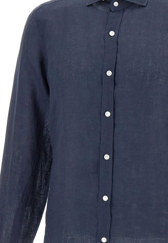 25SS 발바 긴팔 셔츠 LFU02P0147094U 0002 Blue - BARBA