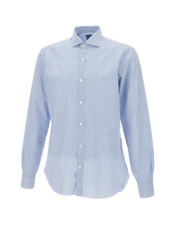 25SS 발바 긴팔 셔츠 LFU02P0147001U 0002 Blue - BARBA