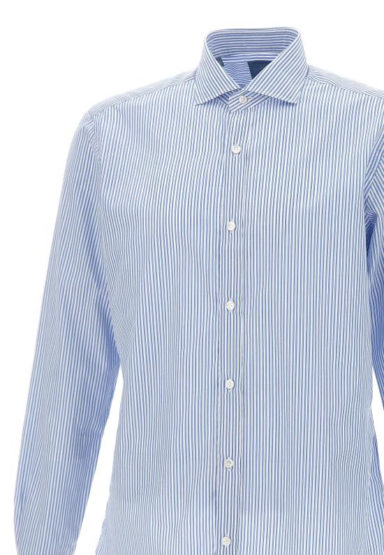 25SS 발바 긴팔 셔츠 LFU02P0147001U 0002 Blue - BARBA