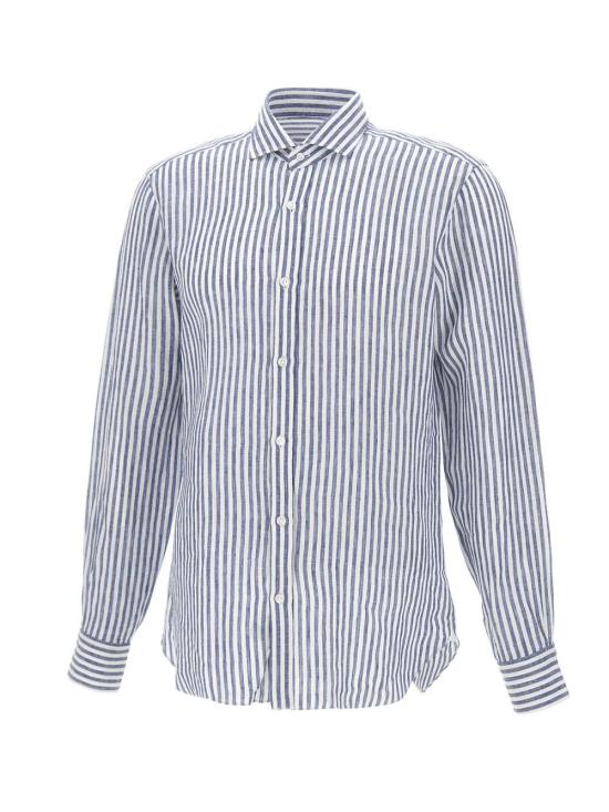 25SS 발바 긴팔 셔츠 LFU02P0147066U 0004 Blue - BARBA