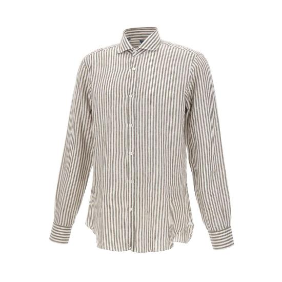 25SS 발바 긴팔 셔츠 LFU02P0147066U 0006 White - BARBA