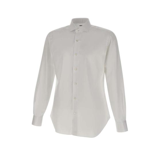  발바 긴팔 셔츠 I1U02P0147034U 0001 White - BARBA