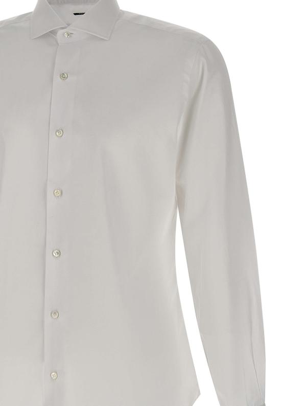  발바 긴팔 셔츠 I1U02P0147034U 0001 White - BARBA