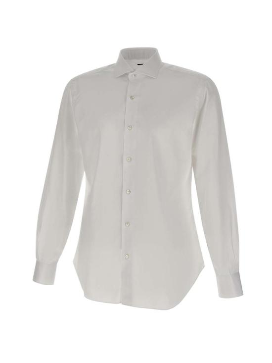  발바 긴팔 셔츠 I1U02P0147034U 0001 White - BARBA