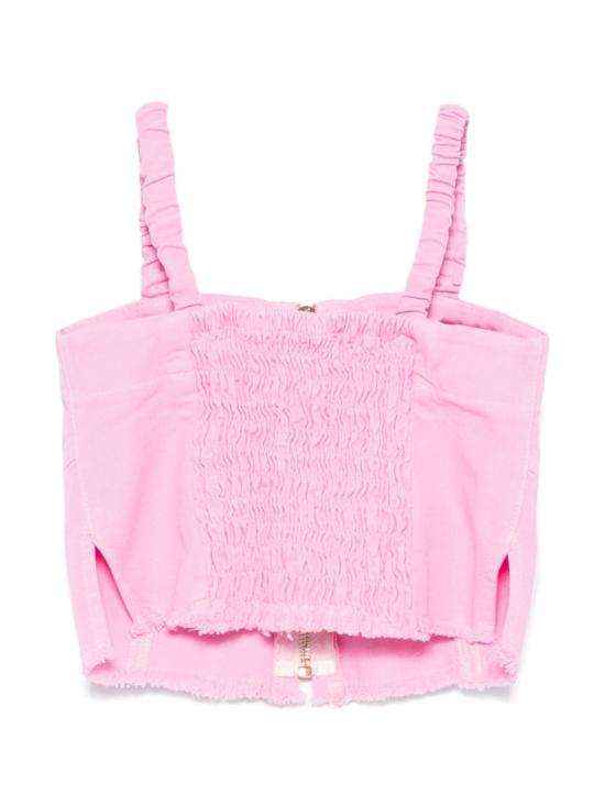 25SS [키즈] 루루 바이 미스 그랜트 가죽 자켓 LL3390 BUBBLE Pink - LU LU BY MISS GRANT