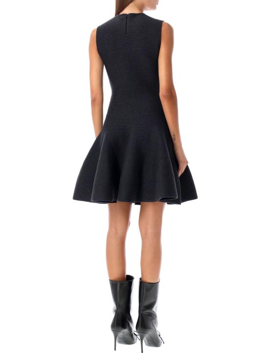 24FW 알라이아 숏 원피스 AA9R25006M812 994 EBENE GREY - ALAIA