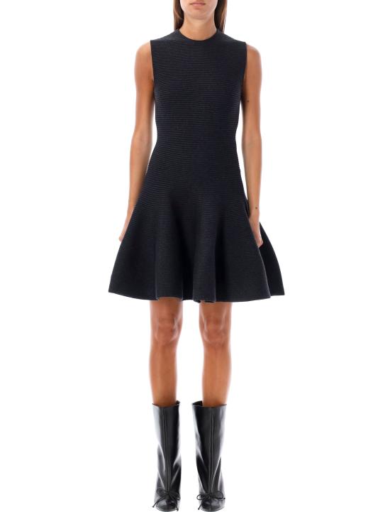 24FW 알라이아 숏 원피스 AA9R25006M812 994 EBENE GREY