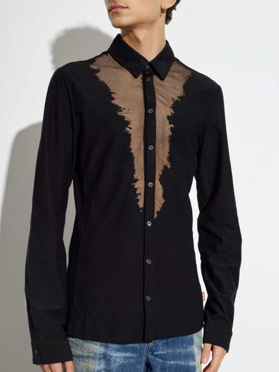 25FW 디젤 자켓 A163930SHAY9XX Black - DIESEL