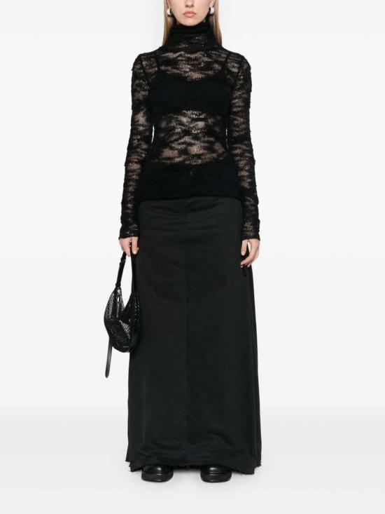  MM6 메종마르지엘라 스웨터 S62HA0092M13078900 Black - MM6 MAISON MARGIELA