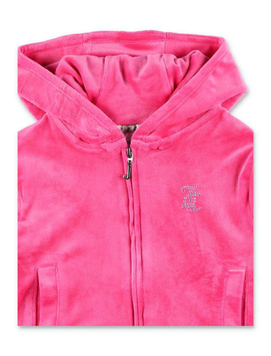 25SS [키즈] 쥬시꾸뛰르 탑 JCJBX6500 948 FUCHSIA PURPLE - JUICY COUTURE