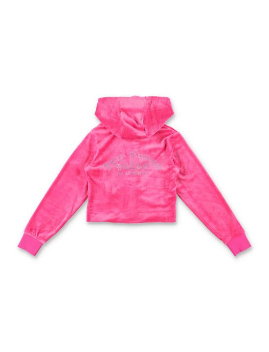 25SS [키즈] 쥬시꾸뛰르 탑 JCJBX6500 948 FUCHSIA PURPLE - JUICY COUTURE