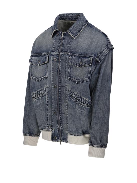 25SS 골든구스 데님 자켓 GMP02125 P001853 50100 BLUE - GOLDEN GOOSE