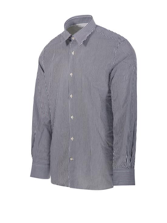 25SS 오피신 제네랄 긴팔 셔츠 S25MSHI017 BLACK WHITE - OFFICINE GENERALE