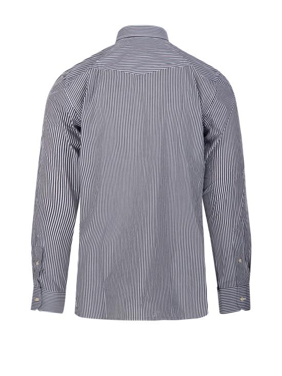 25SS 오피신 제네랄 긴팔 셔츠 S25MSHI017 BLACK WHITE - OFFICINE GENERALE