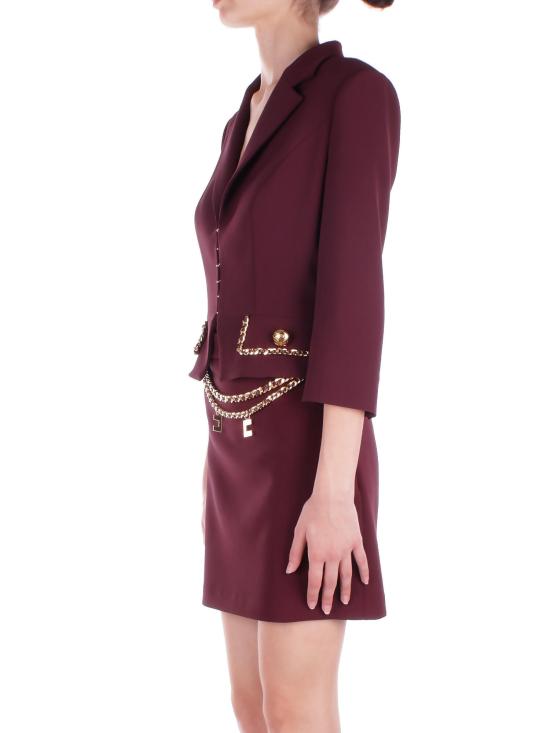 24FW 엘리자베타프랜치 코트 GIT8546E2 CG3 Bordeaux - ELISABETTA FRANCHI