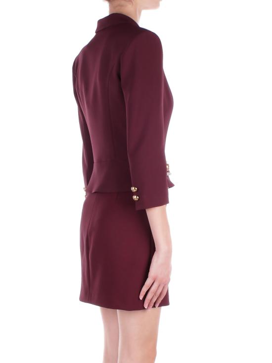 24FW 엘리자베타프랜치 코트 GIT8546E2 CG3 Bordeaux - ELISABETTA FRANCHI
