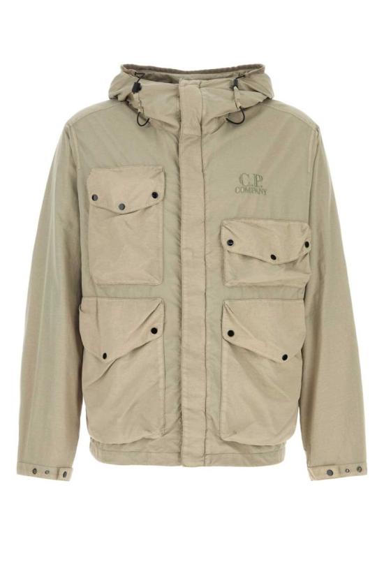 25SS 씨피 컴퍼니 플랫 나일론 고글 자켓 18CMOW050A005991G327 VINTAGE KAHKI DOM
