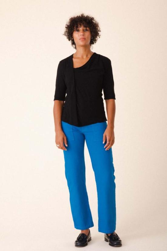  Prairie Underground 반팔 티셔츠 프레리 언더그라운드 그레스 비대칭 티셔츠 블랙 - OTHER BRANDS