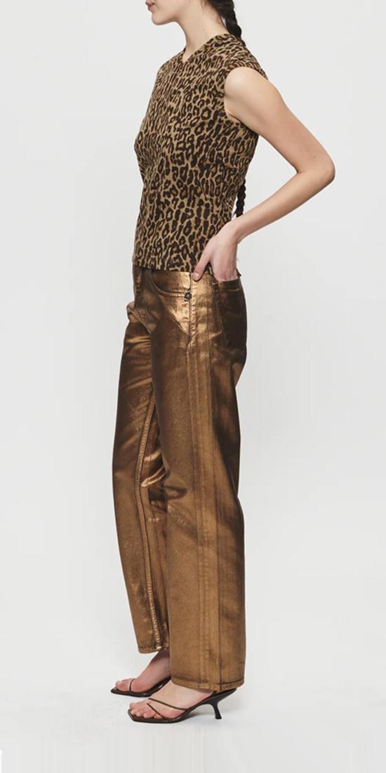  6397 베스트 더블 V  레오파드 - 6397