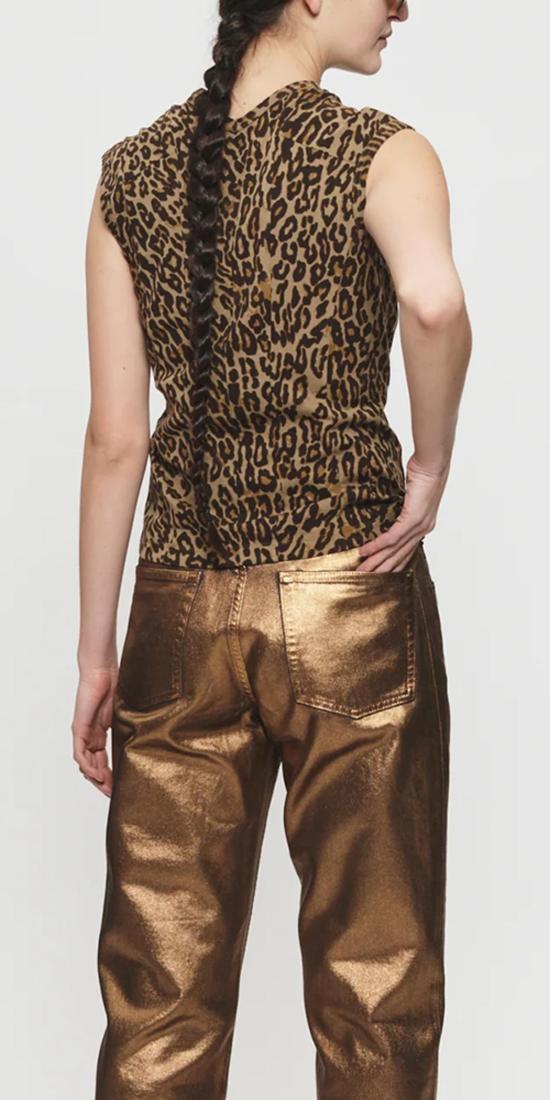  6397 베스트 더블 V  레오파드 - 6397