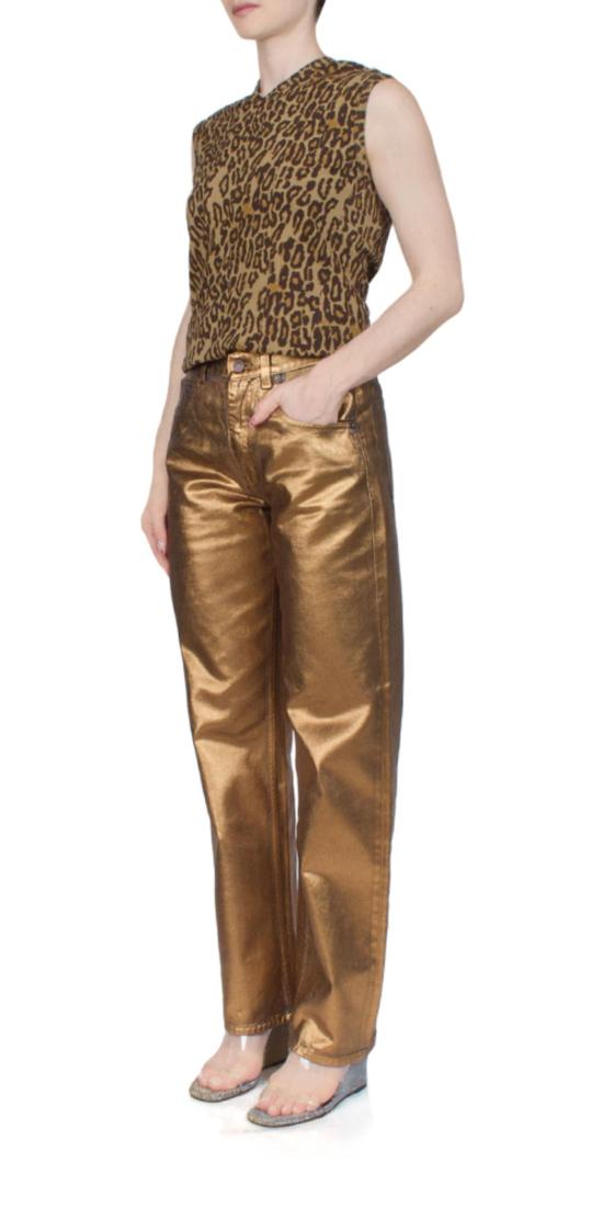  6397 베스트 더블 V  레오파드 - 6397