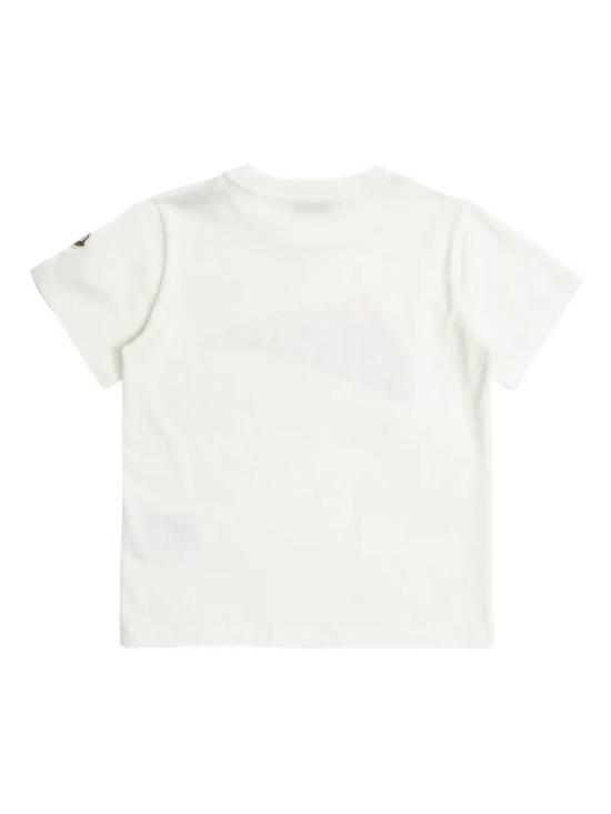25SS [키즈] 몽클레어 티셔츠 8C00031 89AFV 034 BIANCO - MONCLER