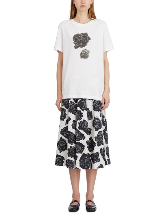 25SS 마르니 반팔 티셔츠 LTHJE0293PAUSCX64FNW01 White - MARNI